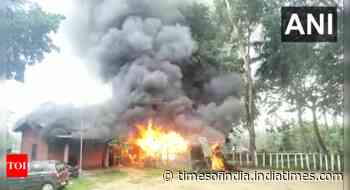 Assam: After fish trader’s custodial death, mob sets police stn on fire