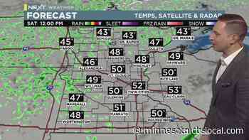 Next Weather: Chilly, Cloudy Saturday With Light Showers - CBS Minnesota
