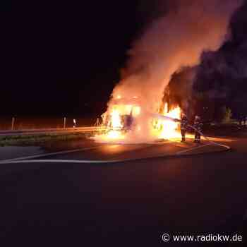 A3 war zwischen Hamminkeln und Rees nach LKW-Brand gesperrt - Radio K.W.