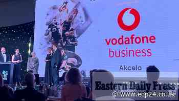 Norwich-based firm named Vodafone Business Champion 2022 - Eastern Daily Press