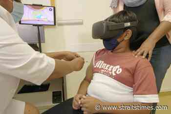 Use of virtual reality reduces anxiety of children getting vaccine jabs: Local study - The Straits Times