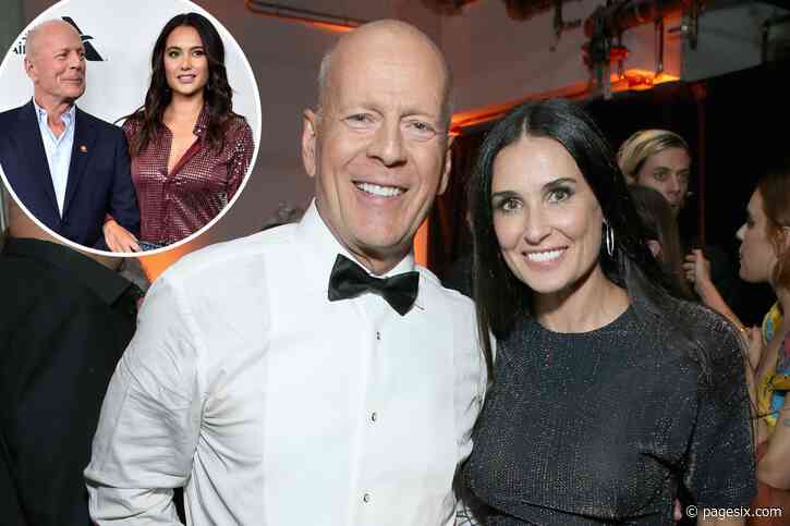 Demi Moore shares throwback photo with Bruce Willis, his wife responds - Page Six
