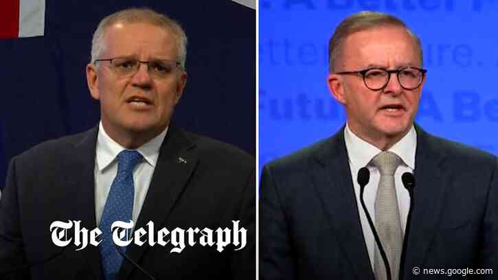 Australian election 2022: Labor's Anthony Albanese claims victory over Scott Morrison - The Telegraph