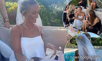 Inside bride-to-be Tiffany Watson's Saint-Tropez hen do ahead of her wedding to Cameron McGeehan - Daily Mail