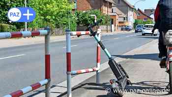 Peine: Falsch abgestellte E-Scooter sind ein Problem im Stadtgebiet - Peiner Allgemeine Zeitung - PAZ-online.de