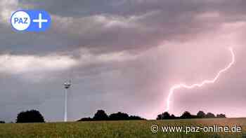 Unwetter-Gefahr am Freitag im Kreis Peine: Wie schlimm wird es? - Peiner Allgemeine Zeitung - PAZ-online.de