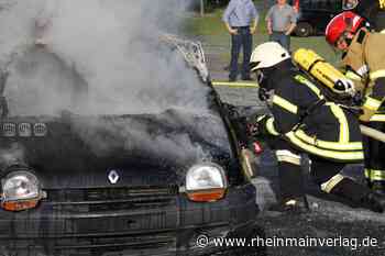 Frankfurt-Griesheim: Fahrzeugbrand in Einkaufszentrum - Rhein Main Verlag
