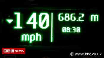 Speeding driver clocked at 140mph on M62