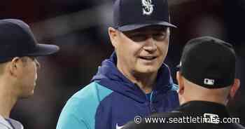 Mariners manager Scott Servais ‘moving forward’ after mistake in Thursday’s loss to Red Sox - The Seattle Times