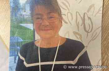 LPI-J: Öffentlichkeitsfahnung nach vermisster 80jähriger Frau