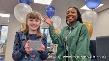 Hampshire's Bethany Turner wins Tim Peake's Awesome Orbit competition on Blue Peter - Portsmouth News