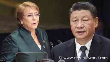 UN commissioner Michelle Bachelet's China visit should underscore need for justice: HRW - Republic World