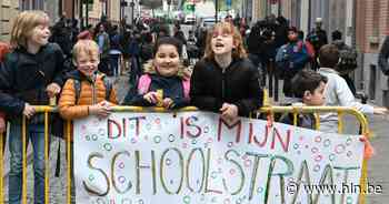 Vier Antwerpse scholen voeren actie voor schone lucht - Het Laatste Nieuws
