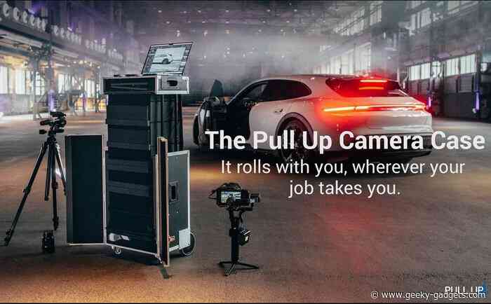 Professional Pull Up camera case from €990