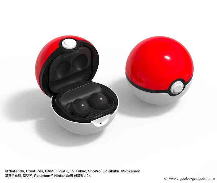 Samsung Galaxy Buds 2 Pokemon Monster Ball unveiled