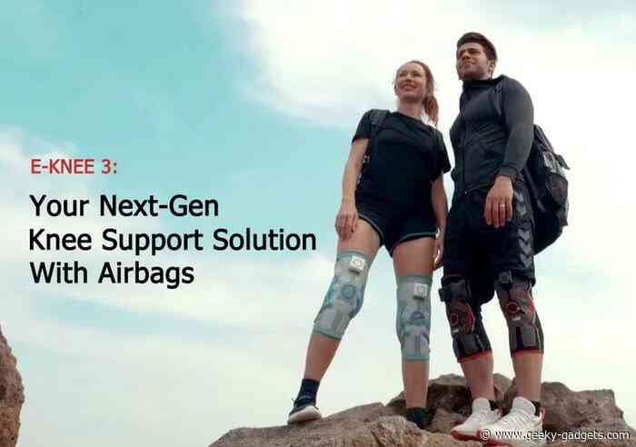 E-Knee3 next-generation knee support features air cushioning