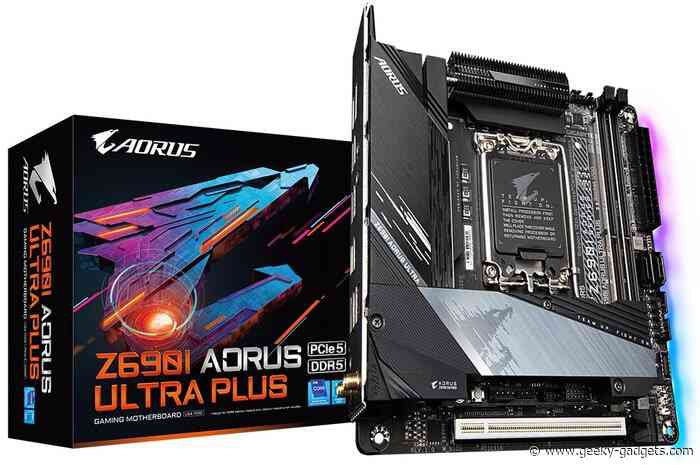 Gigabyte Z690I AORUS ULTRA Plus motherboard