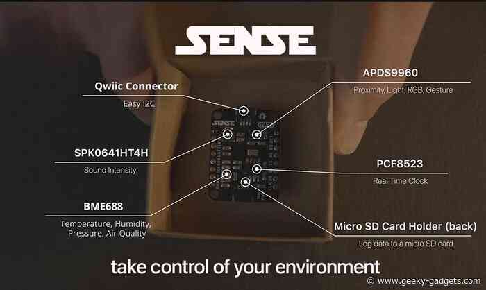 SENSE multipurpose sensor development board £29