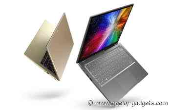 Acer Swift 3 OLED Windows 11 laptop features 12th Gen Intel Core CPUs