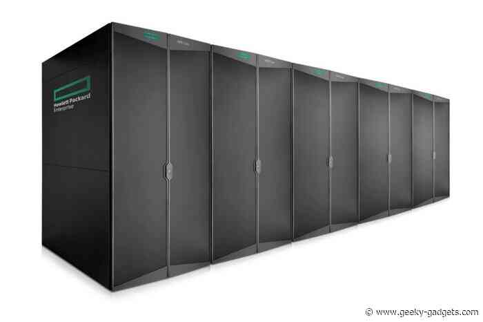 Hewlett Packard Enterprise build new supercomputer factory