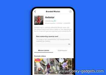 TikTok launches Branded Mission