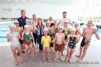 Olympic heroes make a splash at Winchester Sport and Leisure Park anniversary event - Hampshire Chronicle