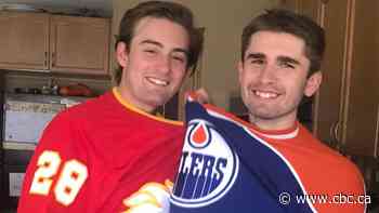 Divided by hockey loyalties, Calgary brothers call truce for Battle of Alberta - CBC.ca