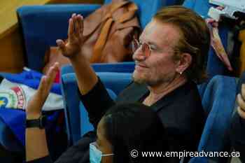 Bono cheers papal program for "inclusivity," educating girls - Virden Empire Advance