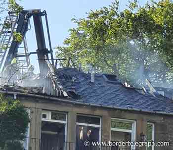 Selkirk: Man rescued from roof during property fire - Border Telegraph