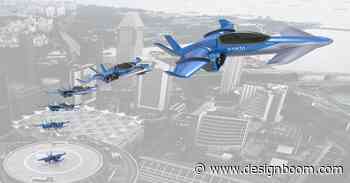 manta aircraft's hybrid eVTOLs plan to revolutionize the aviation world - Designboom