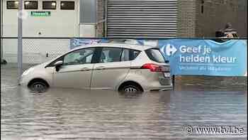 Stortbuien in Oost-Limburg: Hoeselt, Bilzen en Maasmechelen zwaarst getroffen - TV Limburg