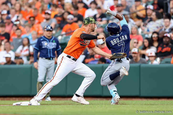 Arozarena’s 2 HRs Spoil Rutschman’s Debut As Rays Top O’s