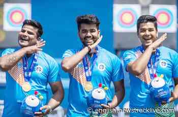 Indian Mens Compound Team Wins Gold Medal in Archery World Cup - News Track English