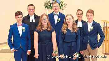 Sicherer Halt im Leben - Konfirmation in Hochdorf und Schietingen - Schwarzwälder Bote