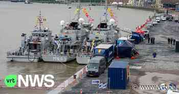 Marine viert 75e verjaardag met Vlootdagen aan het Steen in Antwerpen - VRT NWS