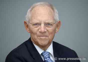 Dr. Wolfgang Schäuble ist Gast beim Stralsunder Studium generale - PresseBox