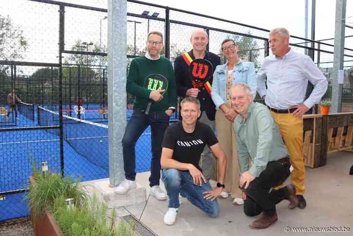 Drie padelterreinen halen pak nieuwe leden naar tennisclub