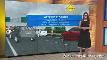 3 major weekend road closures motorists need to know about