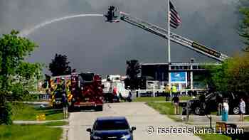 Six injured in explosion and fire at Wisconsin pier factory