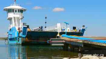 Riverhurst Ferry in Sask. beached indefinitely because of low water levels