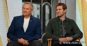 Hugh Bonneville, Allan Leech talk strong 'Downton Abbey' bonds - msnNOW