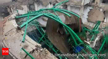 Steel dome of Meghalaya Assembly collapses
