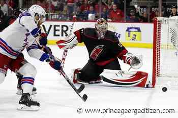 Smith, Raanta, Hurricanes top Rangers for 2-0 series lead - Prince George Citizen