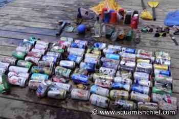 Check out all the trash at the bottom of Squamish's Cat Lake - Squamish Chief