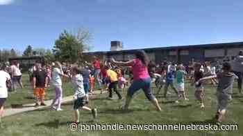 Sidney South Elementary School ended the year with some groovy moves - News Channel Nebraska