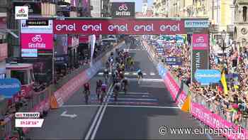 Tripletta Demare! Volatona anche a Cuneo, rivivi l'arrivo - Eurosport IT