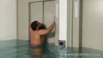 "Je me voyais mourir", une jeune femme bloquée dans un ascenseur envahi par une fuite d'eau géante