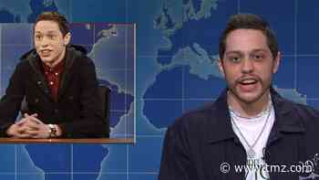 Pete Davidson Bids Farewell to 'SNL' in Moving, Funny Weekend Update Skit