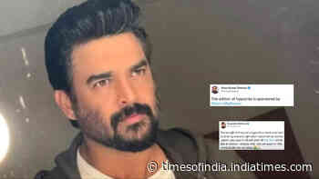 R Madhavan gives an epic reply to a Congress leader who accused him of 'hypocrisy'