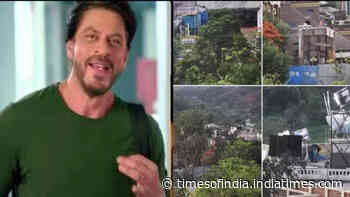 Sneak peek into Shah Rukh Khan and Rajkumar Hirani's' Dunki' sets